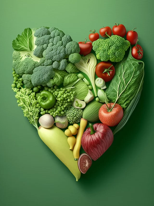 heart-shaped-vegetables-green-background-high-resolution-generative-ai